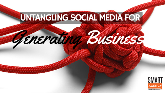 Untangling Social Media for Generating Agency New Business