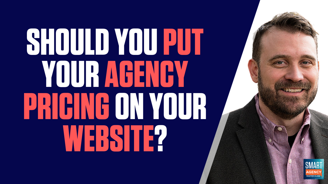 agency pricing on website